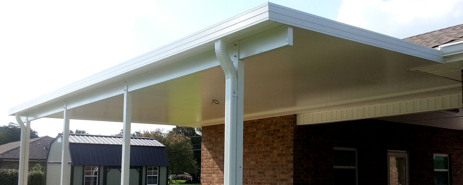 Patios, Carports, Metal Roofs, 5” & 6” Seamless Gutters, Screen Rooms RAI Home Improvements - Larose, LA
